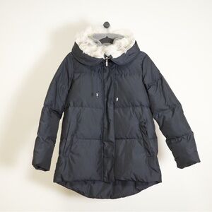 Bernardo Navy Winter Puffer Jacket Size US S